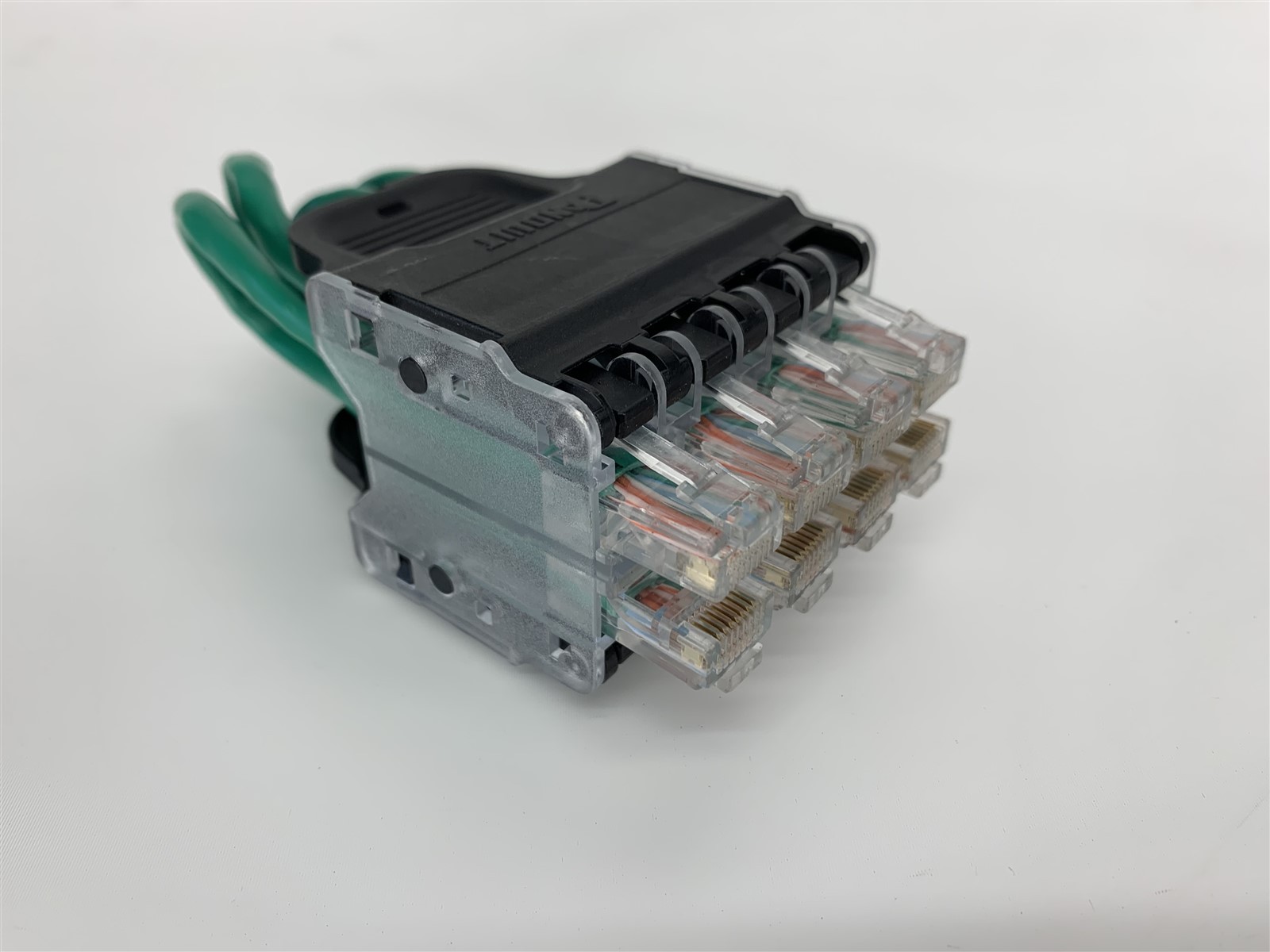 Panduit QuickNet Loose Plug Pack 8-port QPPN8BL - Black