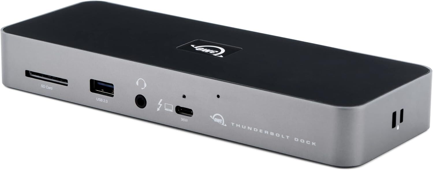OWC 11-Port Thunderbolt Dock with 4 USB Ports, Ethernet, Audio, and Card Reader