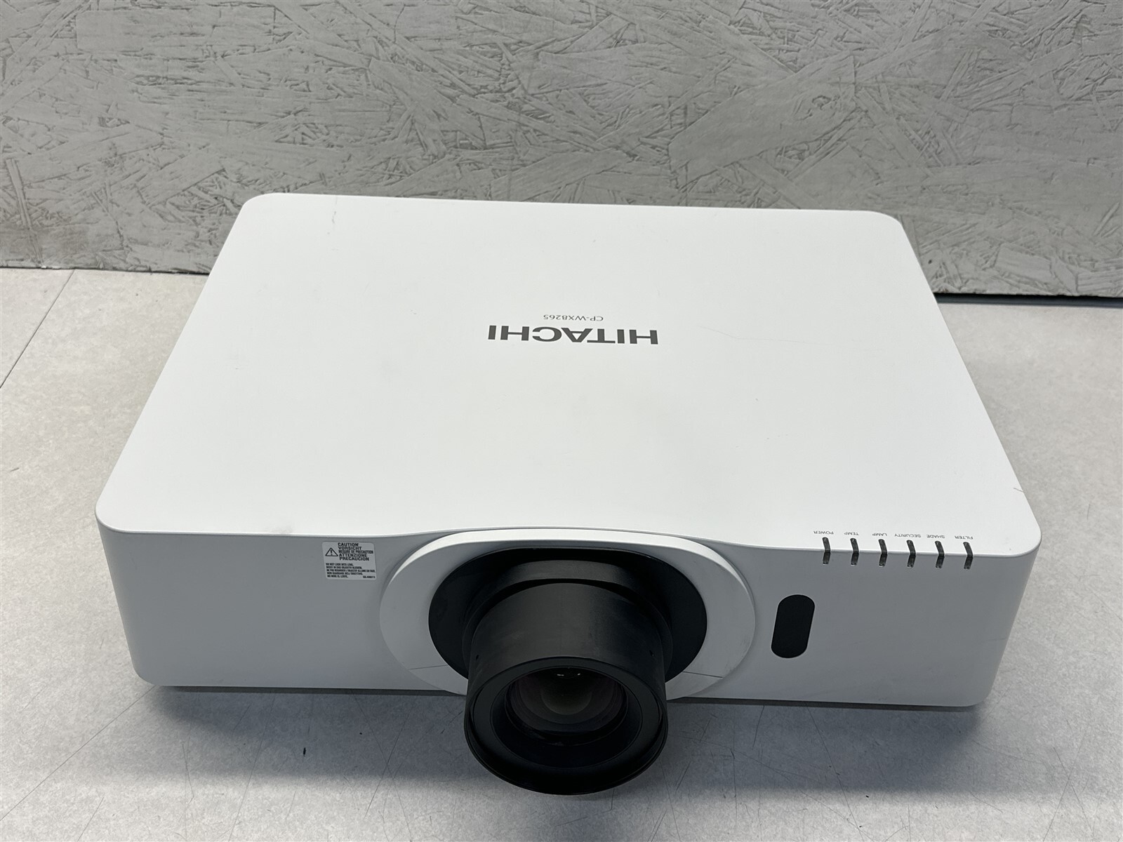 HITACHI CP-WX8265 LCD PROJECTOR WXGA 1280x800 6500 LUMENS-NEEDS LAMP