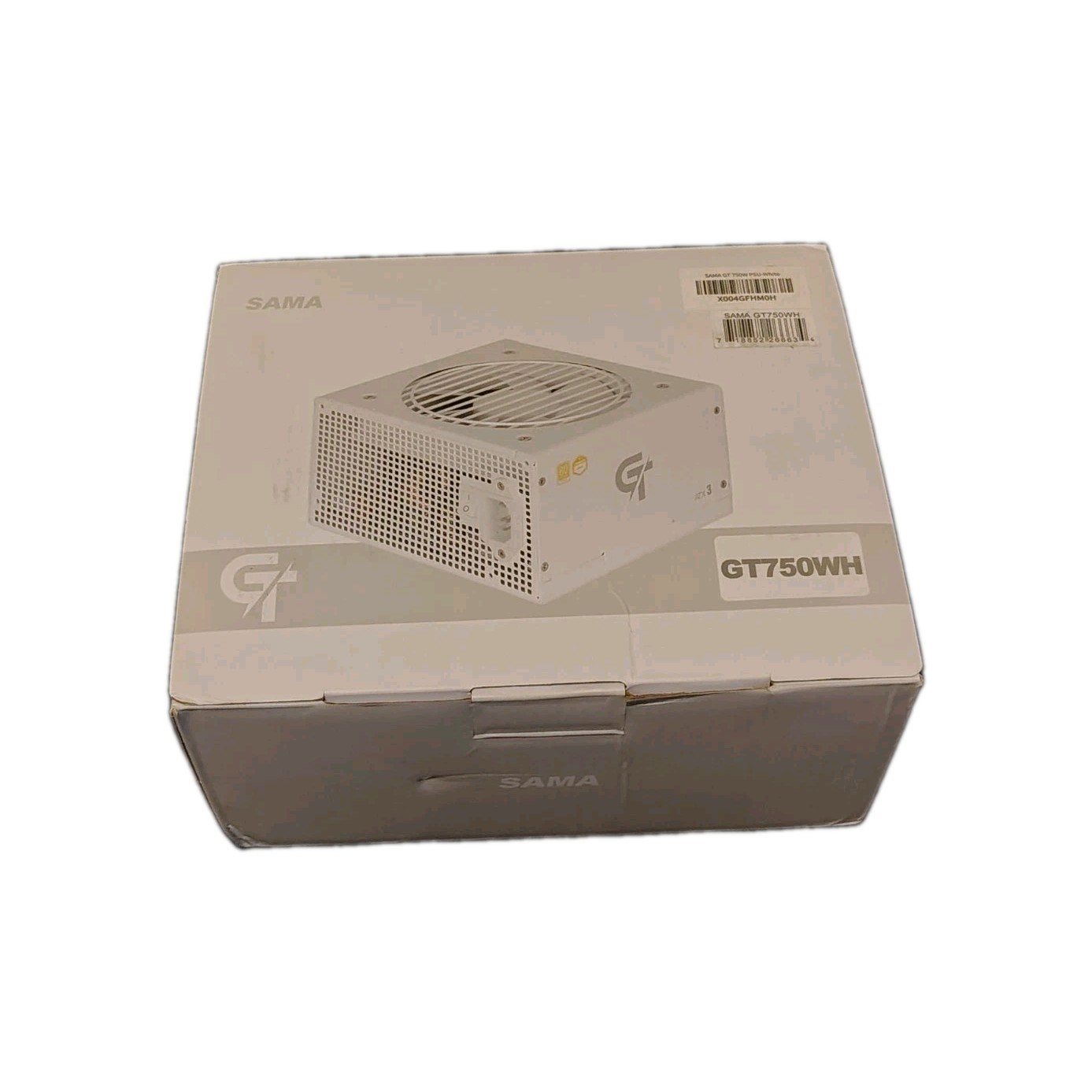 SAMA 750W White Power Supply 80 PLUS Gold Fully Modular ATX GT750WH 