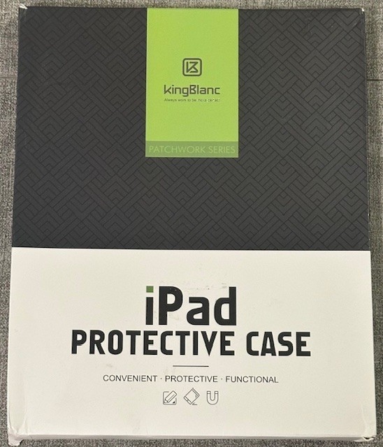 KingBlanc Protective Case for iPad Air 13 inch with Magnetic Closure BLUE