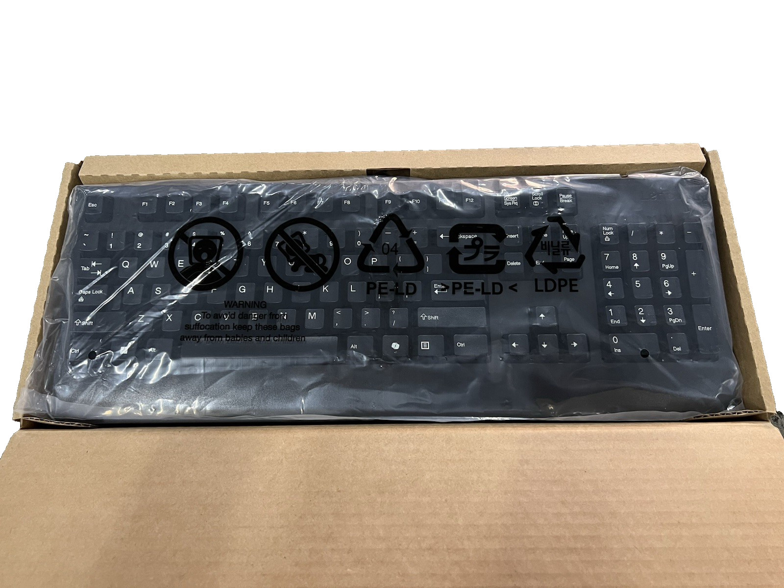 Lot of 10 Lenovo USB AI Keyboards Model 5D50U84616 Wired USB Type-A - Brand New