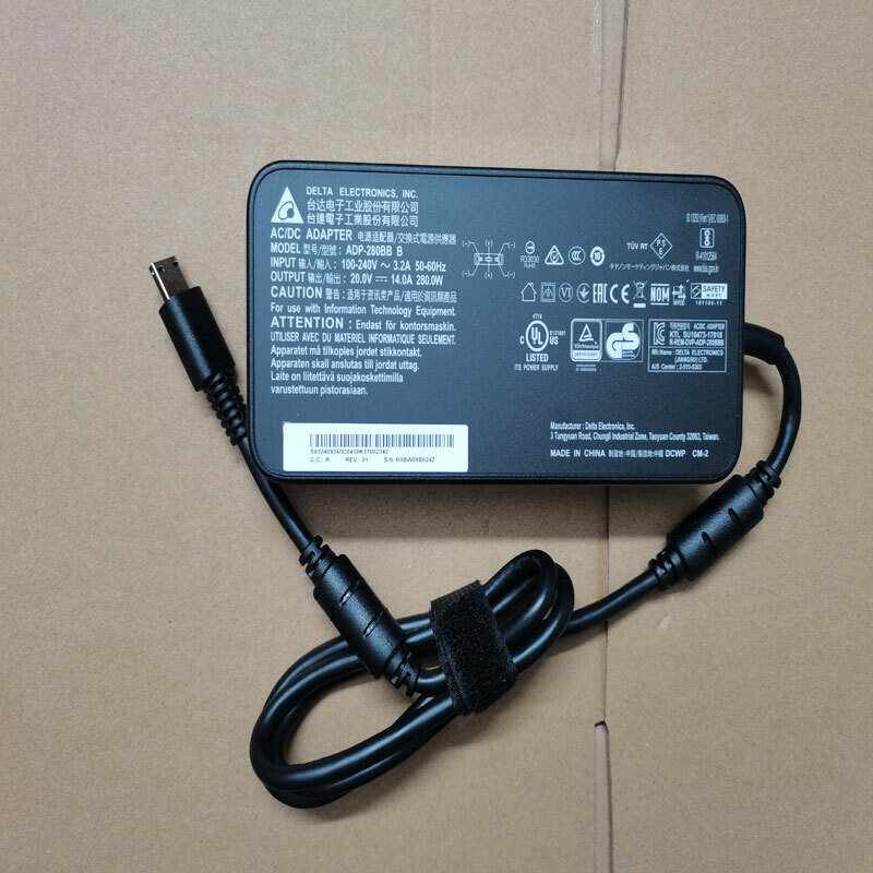 Original 280W Delta ADP-280BB B AC adapter For MSI MS-1541 GE66 Raider 10SFS-048