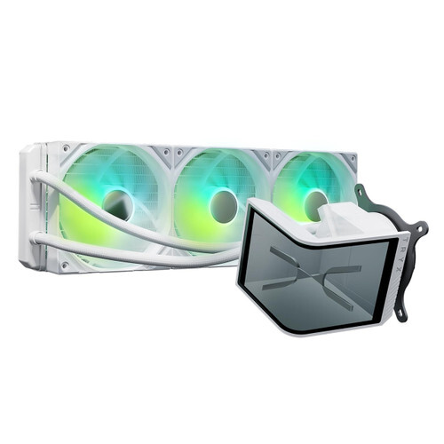TRYX SE 360 ARGB 360mm AIO 3D Cooler Asetek Adela (White) L-P360L-AM3M-G0W