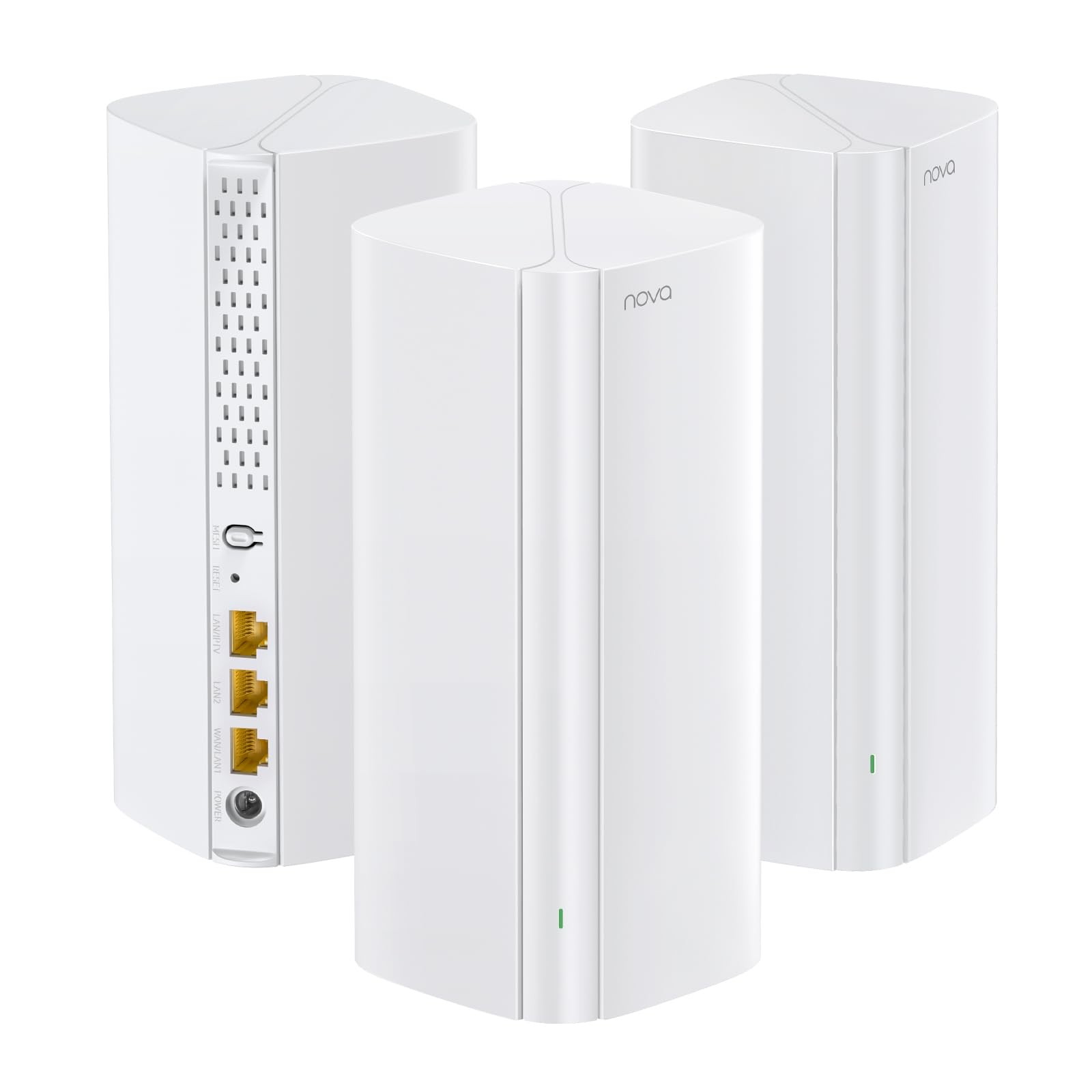 Tenda Nova MX12 AX3000 WiFi 6 Mesh System 3-Pack Up to 7000 Sq Ft Dual Band
