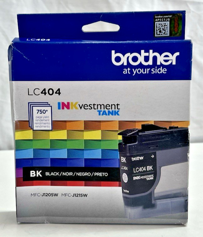 Brand New Brother LC404 Black Ink Cartridge – Genuine OEM 2026 Inkjet Printer