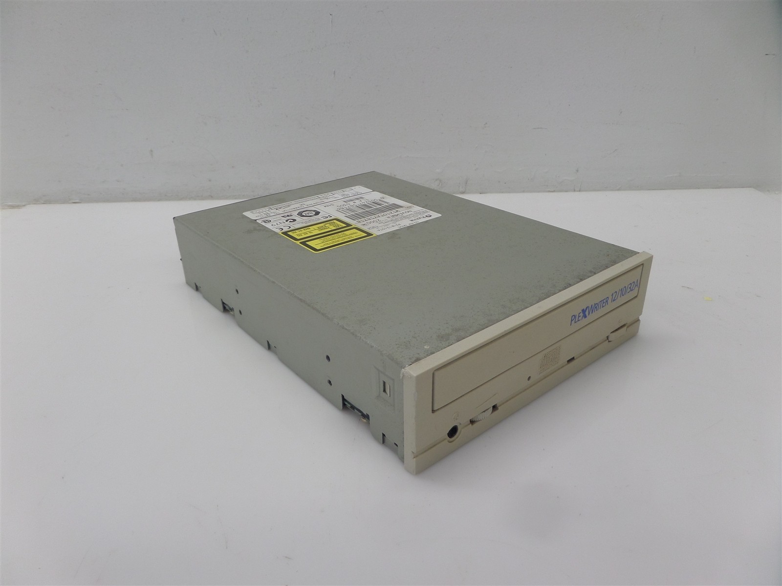Plextor PlexWriter PX-W1210TA 12/10/32A CD-RW IDE Drive - Oxidized Chassis