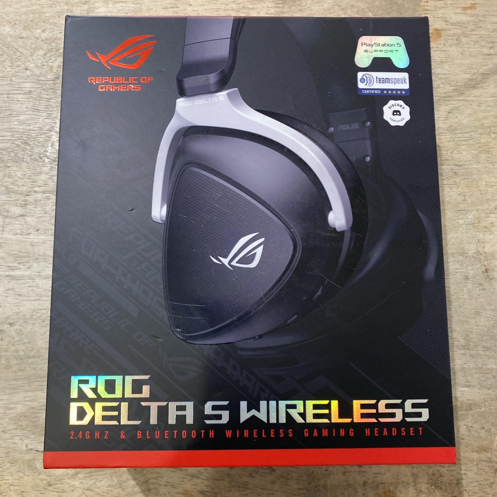 ASUS ROG DELTA S WIRELESS Gaming Headset AI Noise Cancelation Microphones