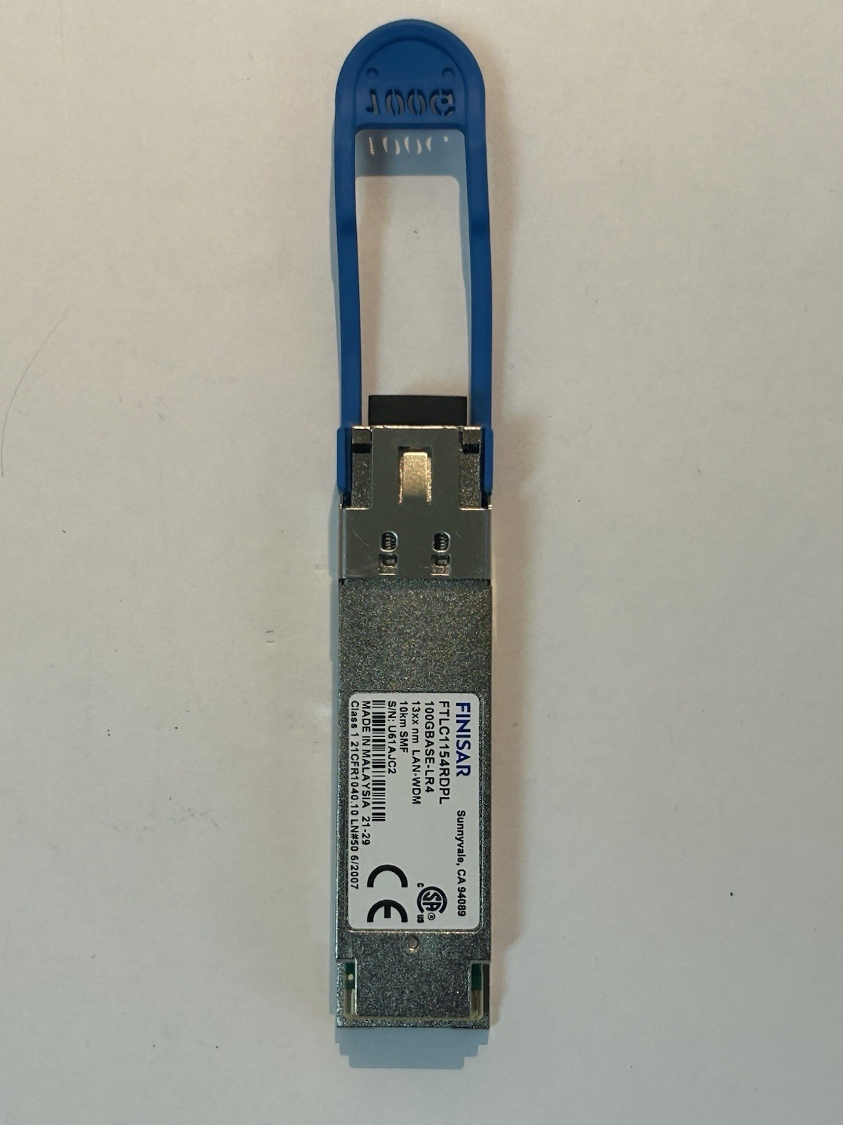 Finisar FTLC1154RDPL QSFP28 100GBase-LR4  13xx LAN-WDM 10km SMF Transceiver