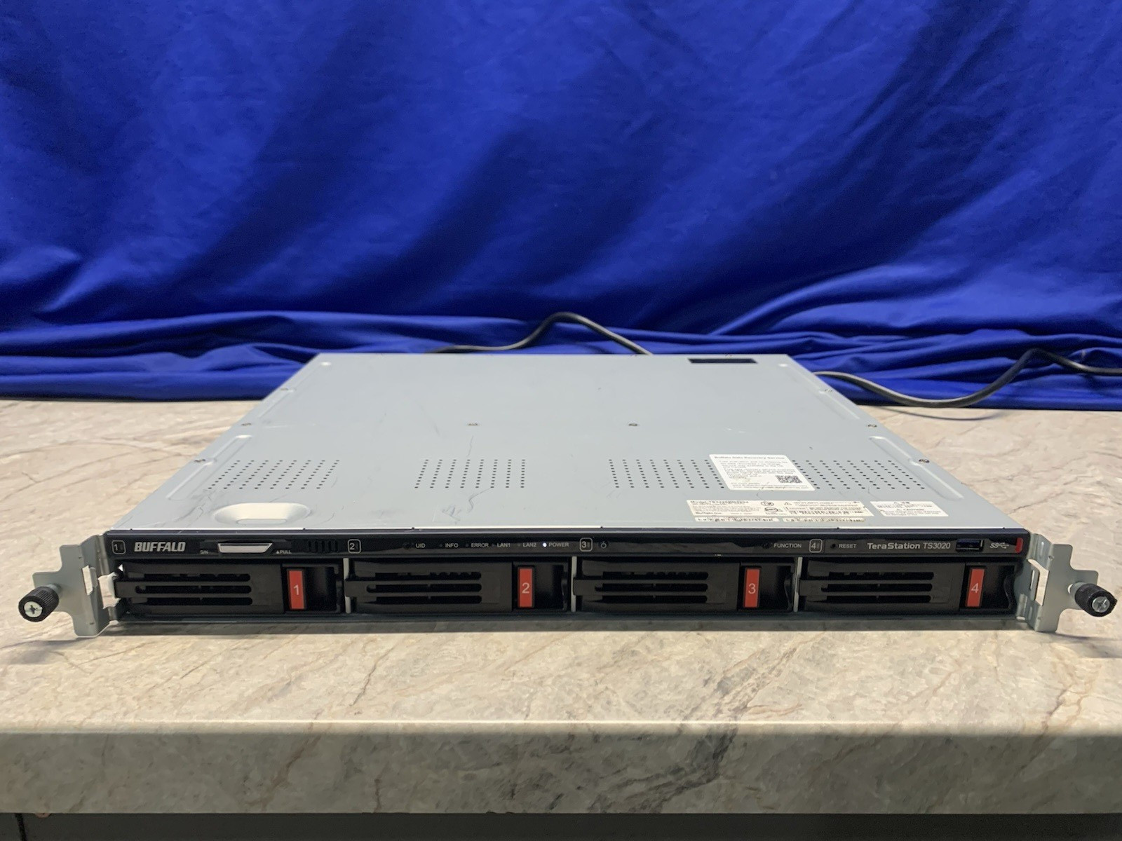 Buffalo TeraStation TS3020 TS3420RN3204 Rackmount - Powers On - No Hard Drives