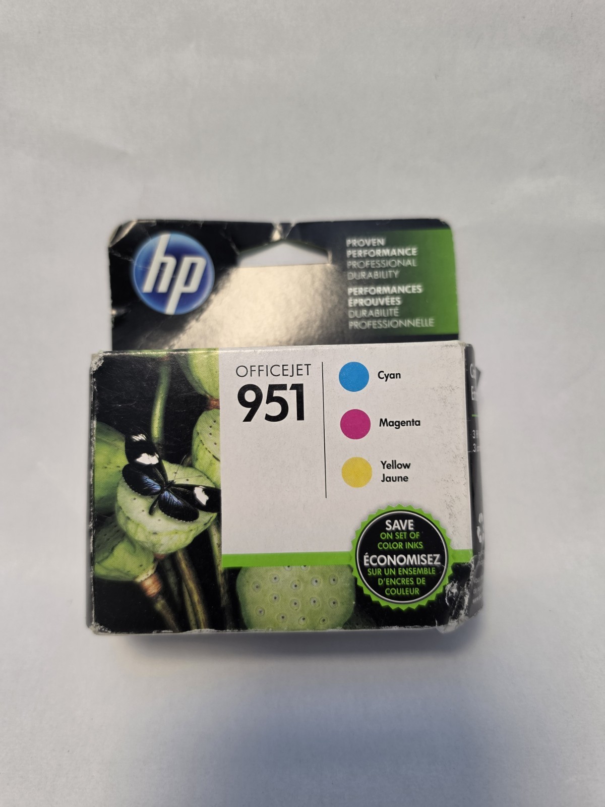 Genuine HP Officejet 951 Color Ink Cartridge 3 PK Sealed New Old Stock