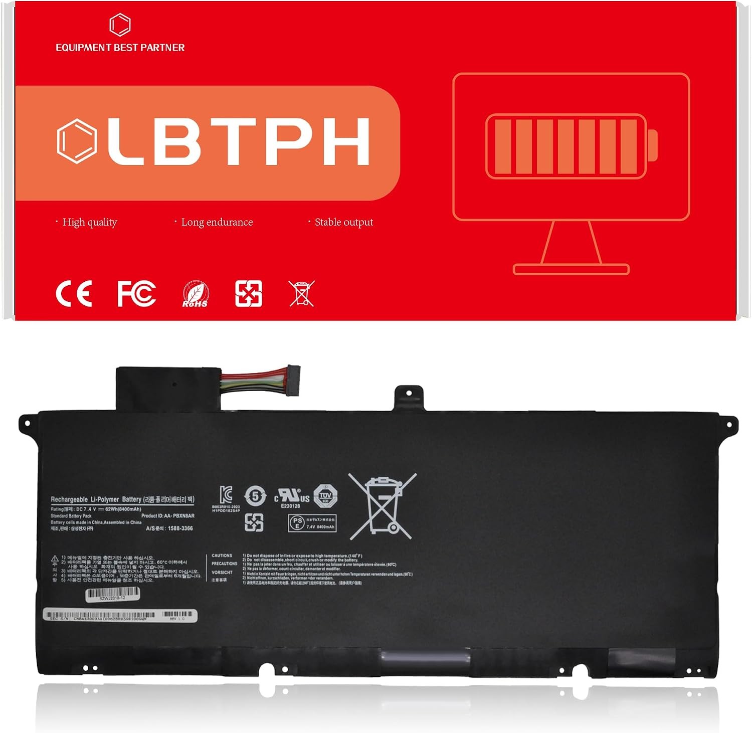 AA PBXN8AR 62Wh Battery for Samsung 9 900X4 900X46 900X4B 900X4C