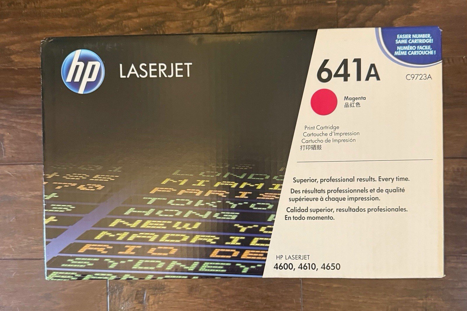 Genuine HP 641A Magenta Toner Cartridge (C9723A) – Original OEM, New