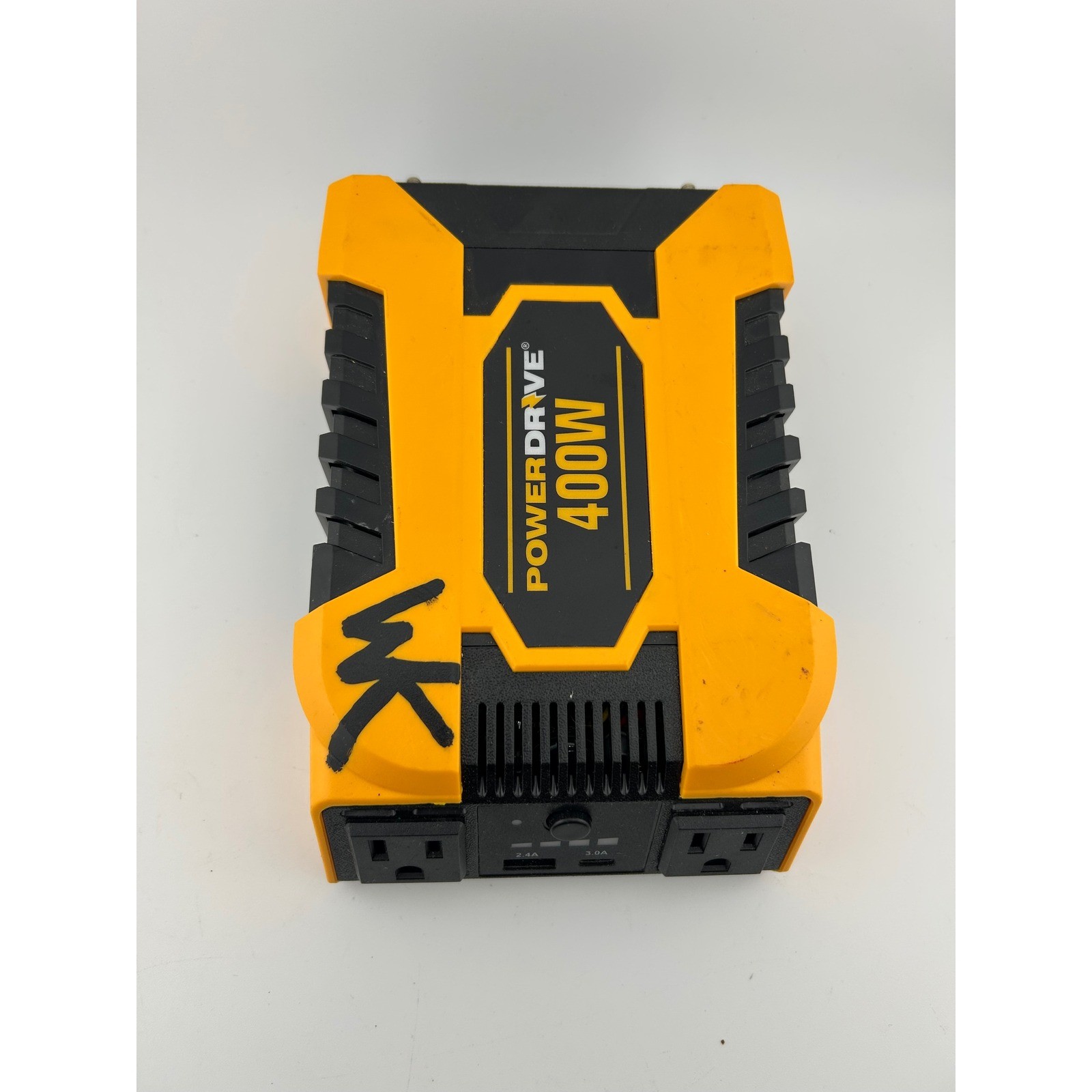 PowerDrive 400W Portable Power Inverter 12V DC to 110V AC with USB Ports