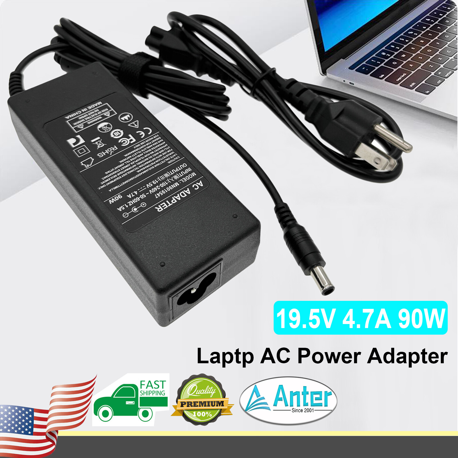 AC Adapter Cord For LG TV 42LN5200 42LN5200-UM Power Supply Charger 24348R HDTV