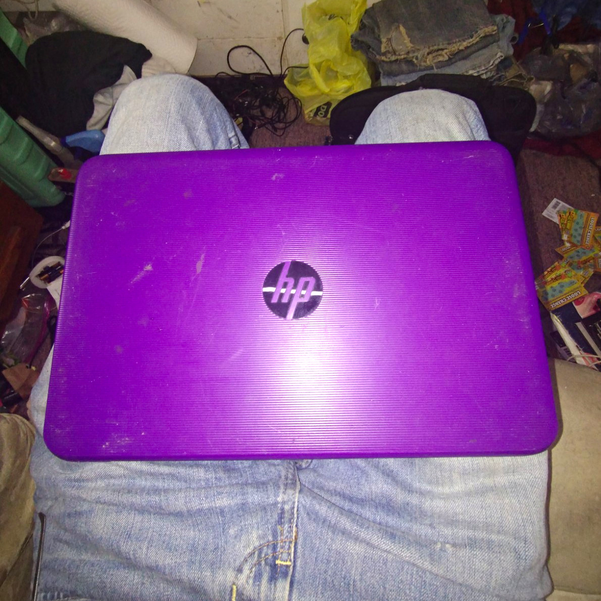 HP Stream 14in Purple Intel Celeron 1.60GHz 4GB 32GB eMMC Webcam