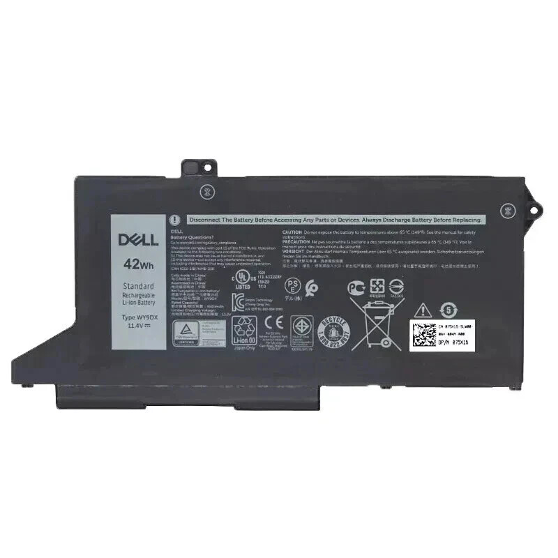 OEM Genuine 42Wh WY9DX Battery For Dell Latitude 5420 5520 Precision 15 3560