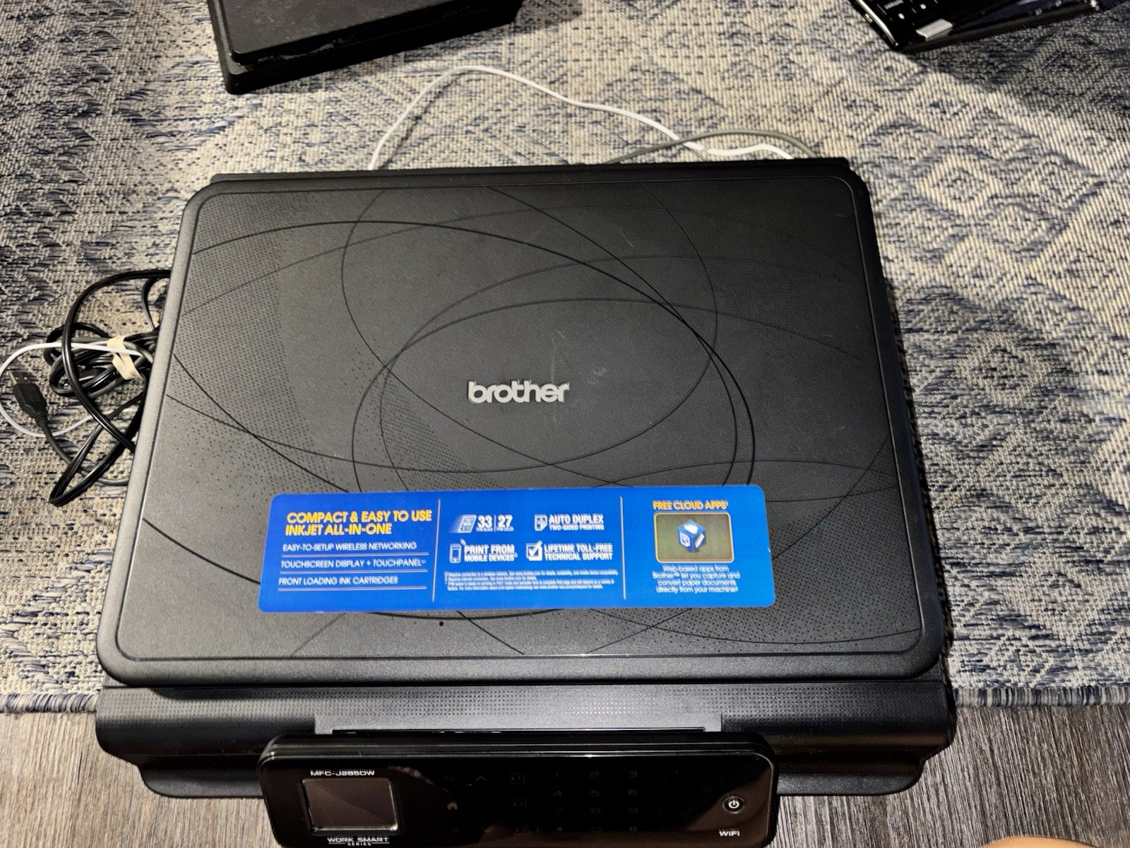 Brother MFC-J285DW Work Smart Wireless Color Inkjet All-in-One Duplex Scan Copy