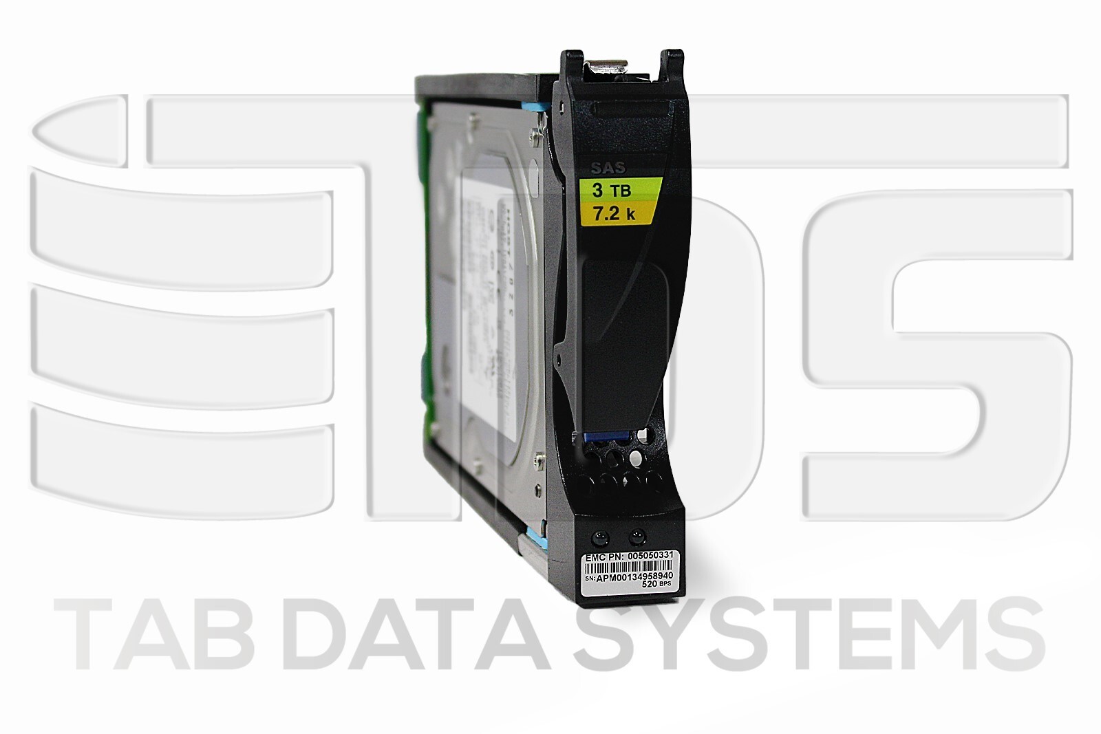 EMC 005050331 3TB 7.2K 3.5" 6Gbps SAS HDD VX-VS07-030 V3-VS07-030E V4-VS07-030 