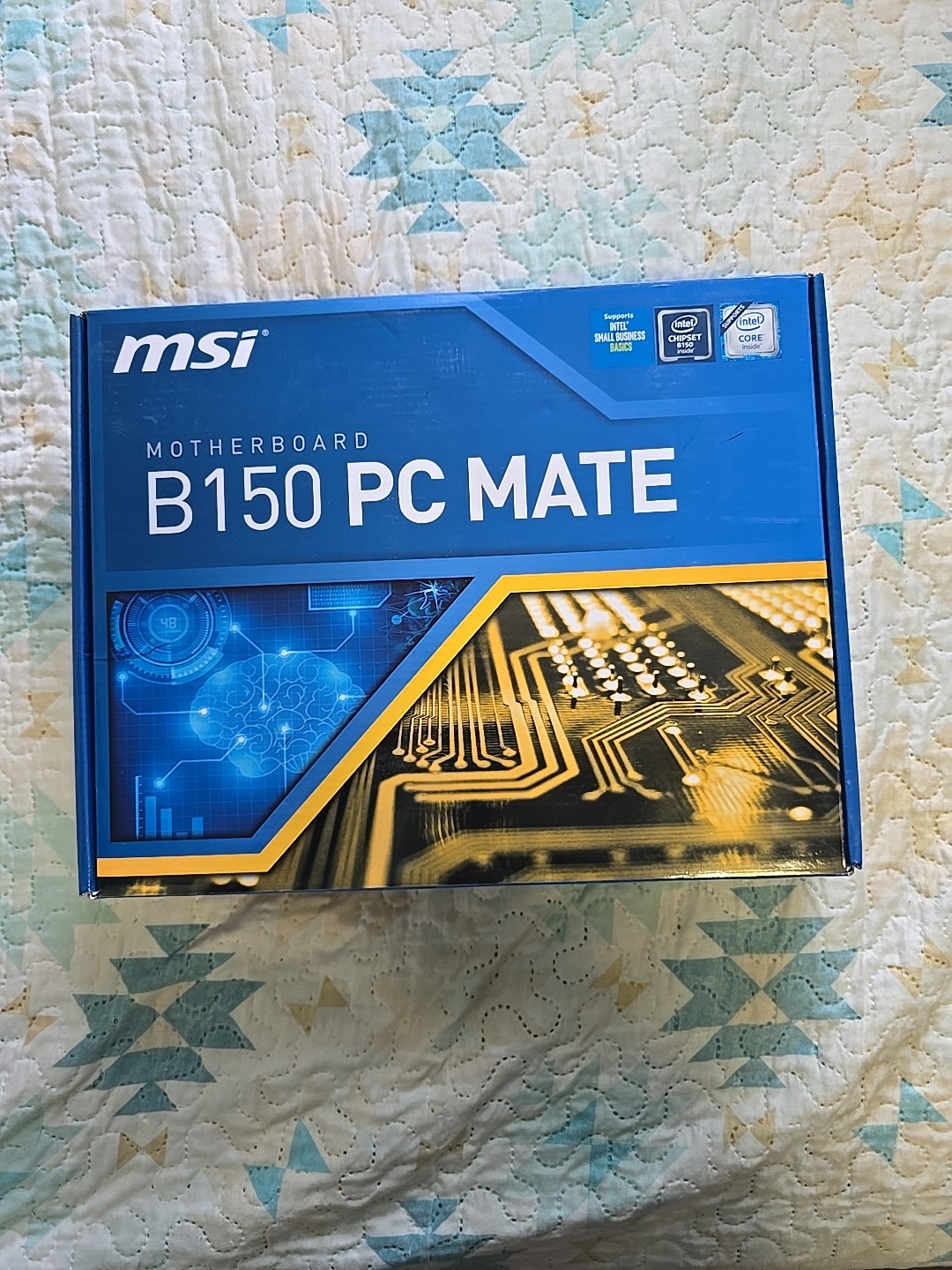 MSI B150 PC Mate ATX Motherboard, LGA1151, Intel Skylake 6th Gen, DDR4, USB 3.0