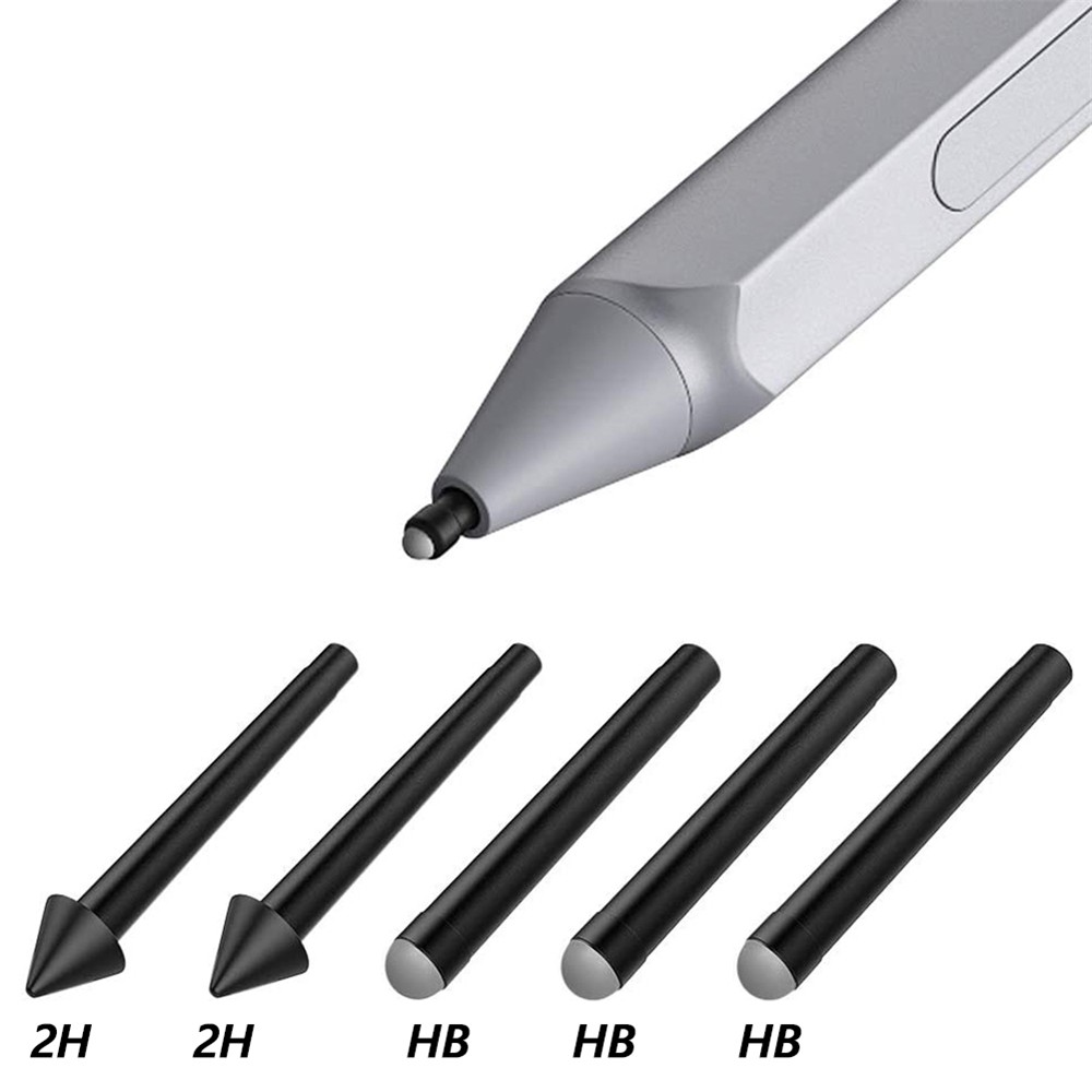 5Pcs Pen Tips Stylus Pen Tip HB HB HB 2H 2H Kit for Microsoft Surface Pro 7
