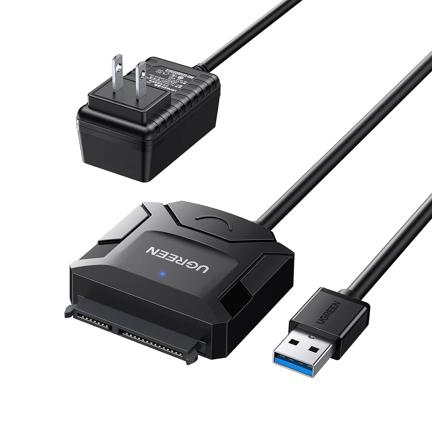 UGREEN SATA to USB 3.0 Adapter Cable for 2.5/3.5-Inch HDD/SSD