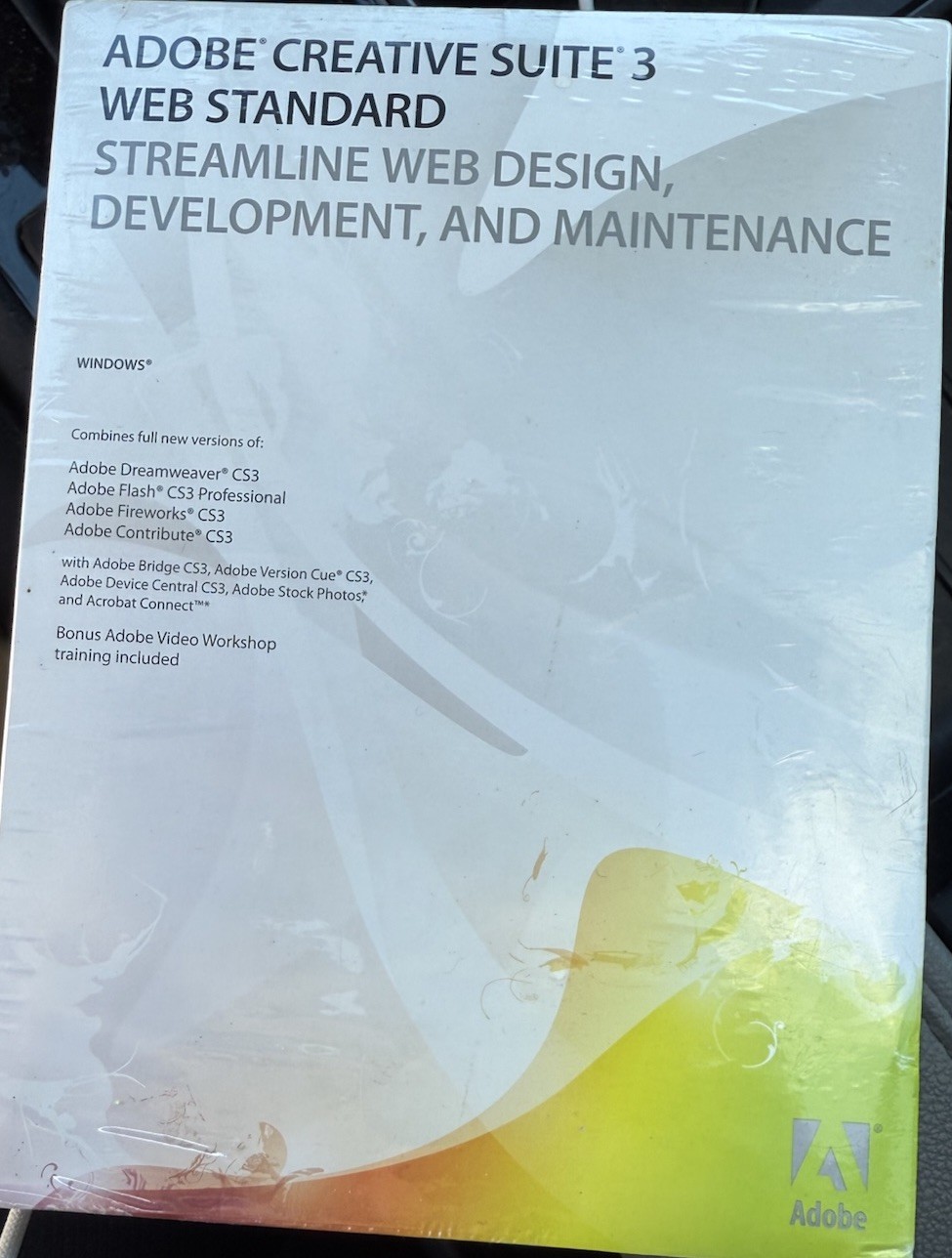 Adobe Creative Suite 3 Design Standard Software 3 (NEW In Sealed Box)