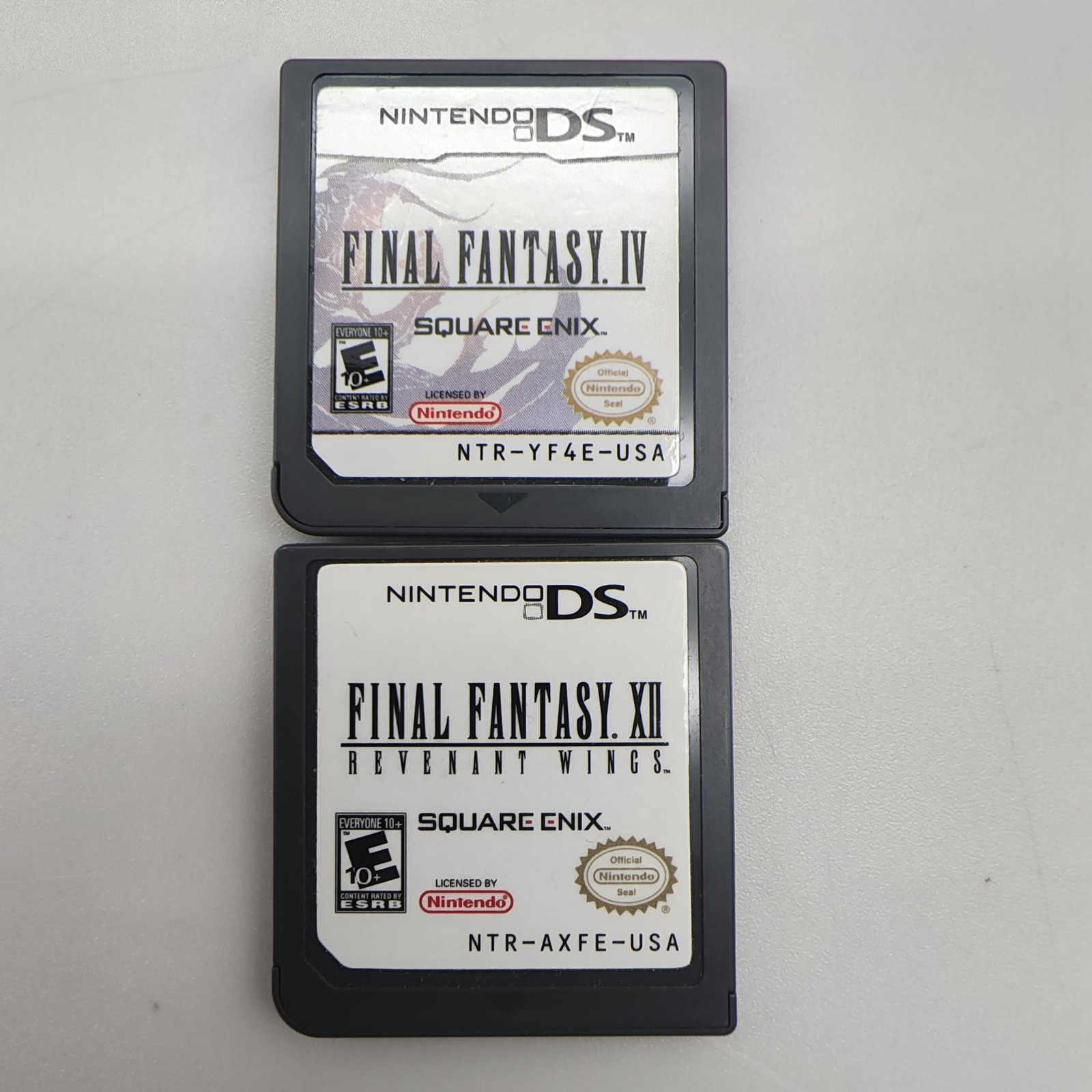 "Nintendo DS Final Fantasy Bundle – FF IV + FF XII RPG Classics"