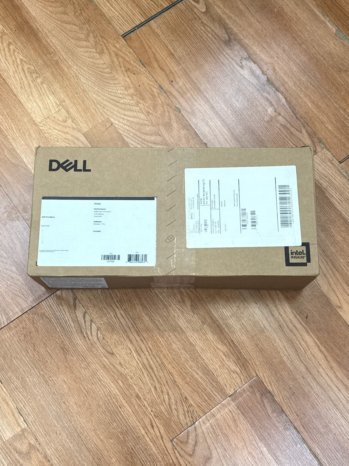 Dell Pro Micro QCM1250 Intel Ultra 5 16GB RAM 256GB SSD W11 Pro New Sealed