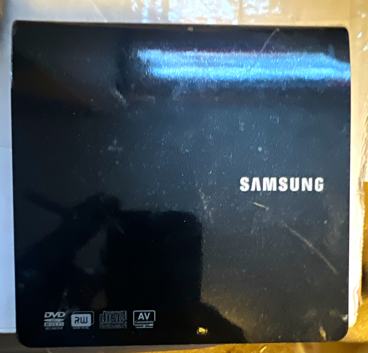 Samsung SE-208 External USB-Powered DVD/CD Writer Drive 8x Black PC/Mac