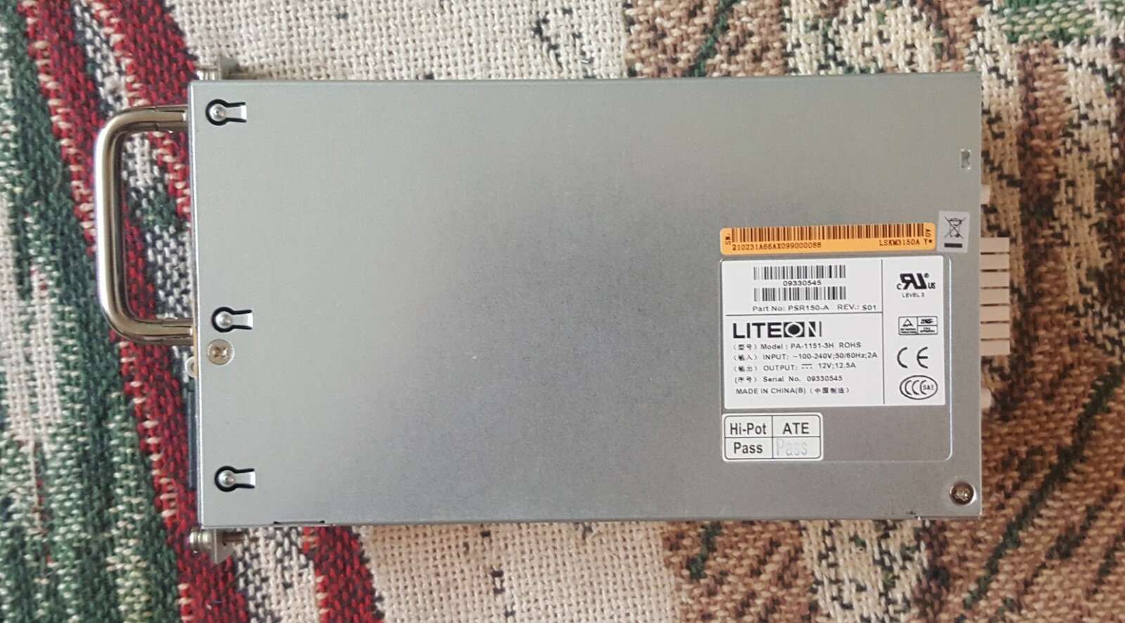 1pc Used LITEON PA-1151-3H power supply #XX