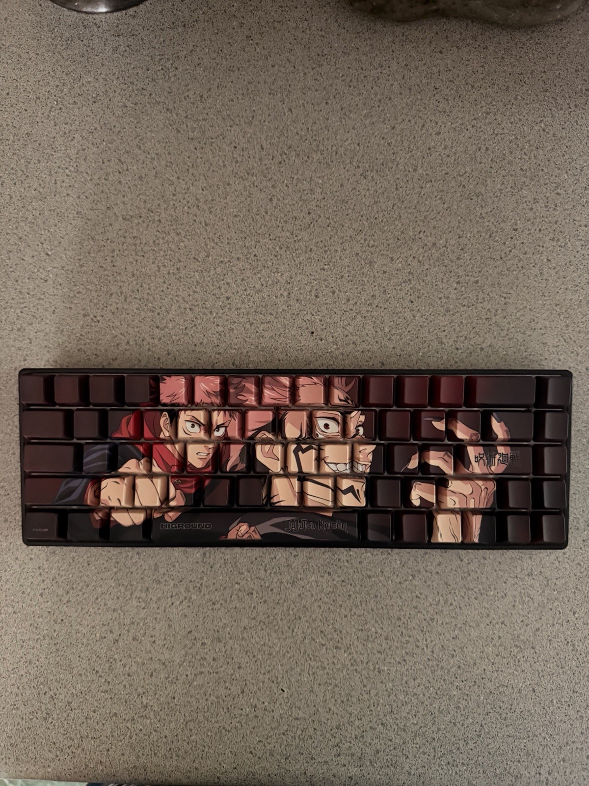 HIGROUND x Jujutsu Kaisen Compact Multicolor Wired USB-C Keyboard