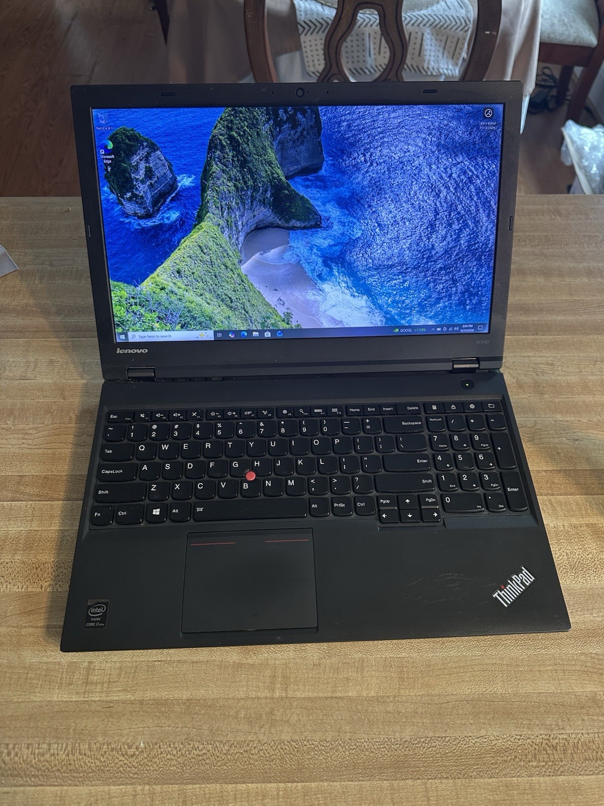 Lenovo ThinkPad W540 15.6” i7-4600M Windows 10 Pro Nvidia