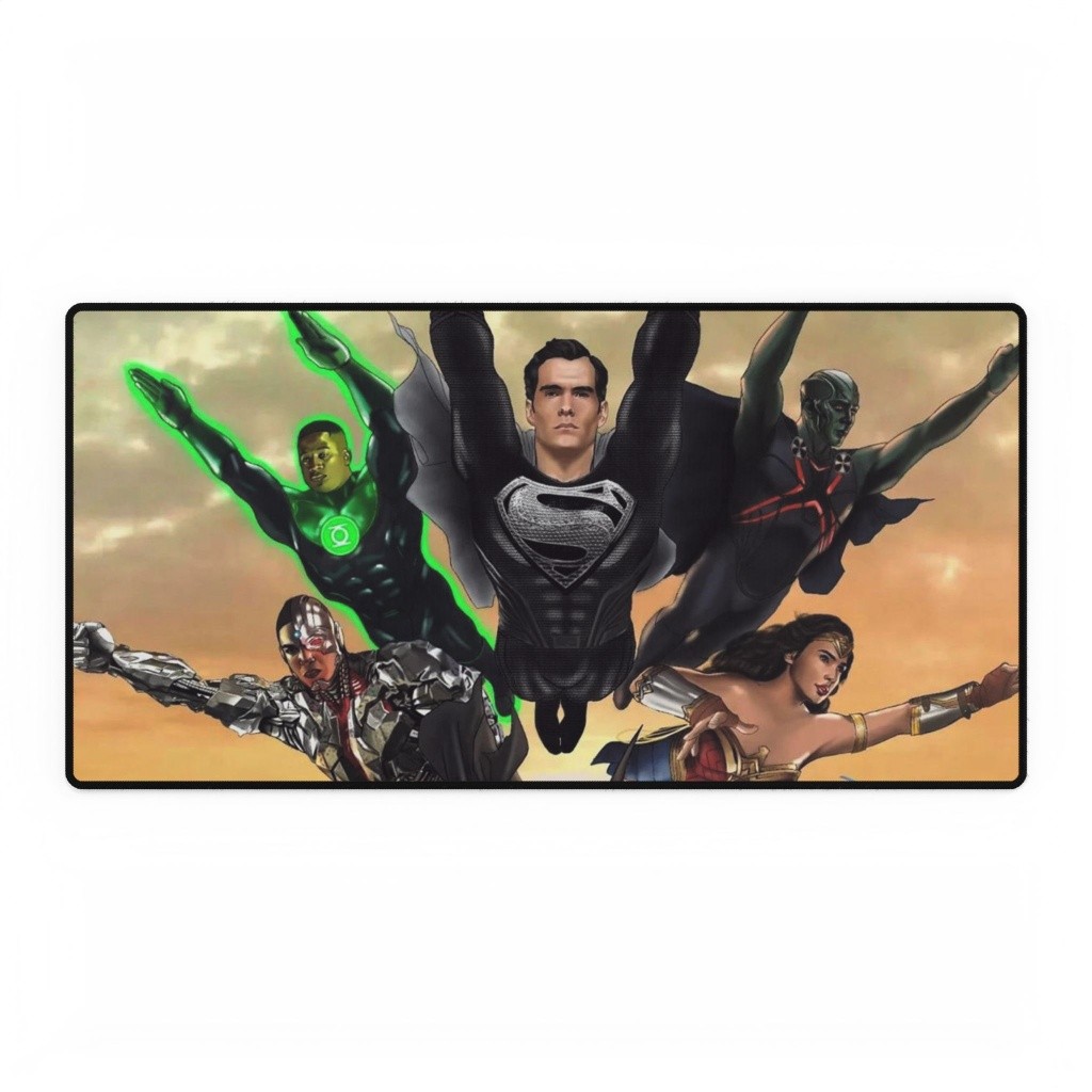 DC Comics Justice League Black Suit Superman Mouse Pad Desk Mats