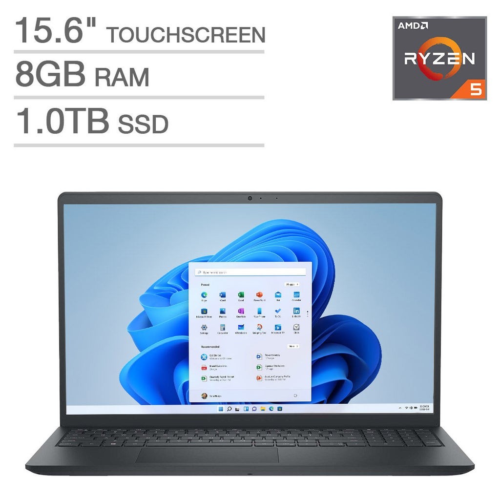 Dell Inspiron15 3535 Amd Ryzen5 7530U 8GB RAM, 1TB SSD