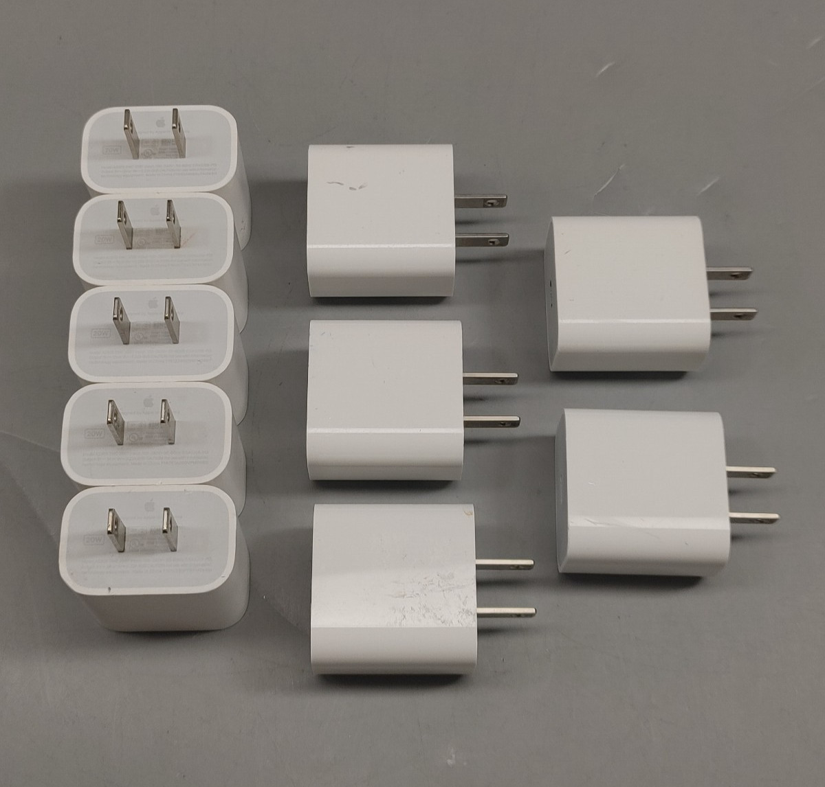Wholesale Lot 50 Used Apple A2305 20W USB-C Power Adapter OEM Fast Chargers