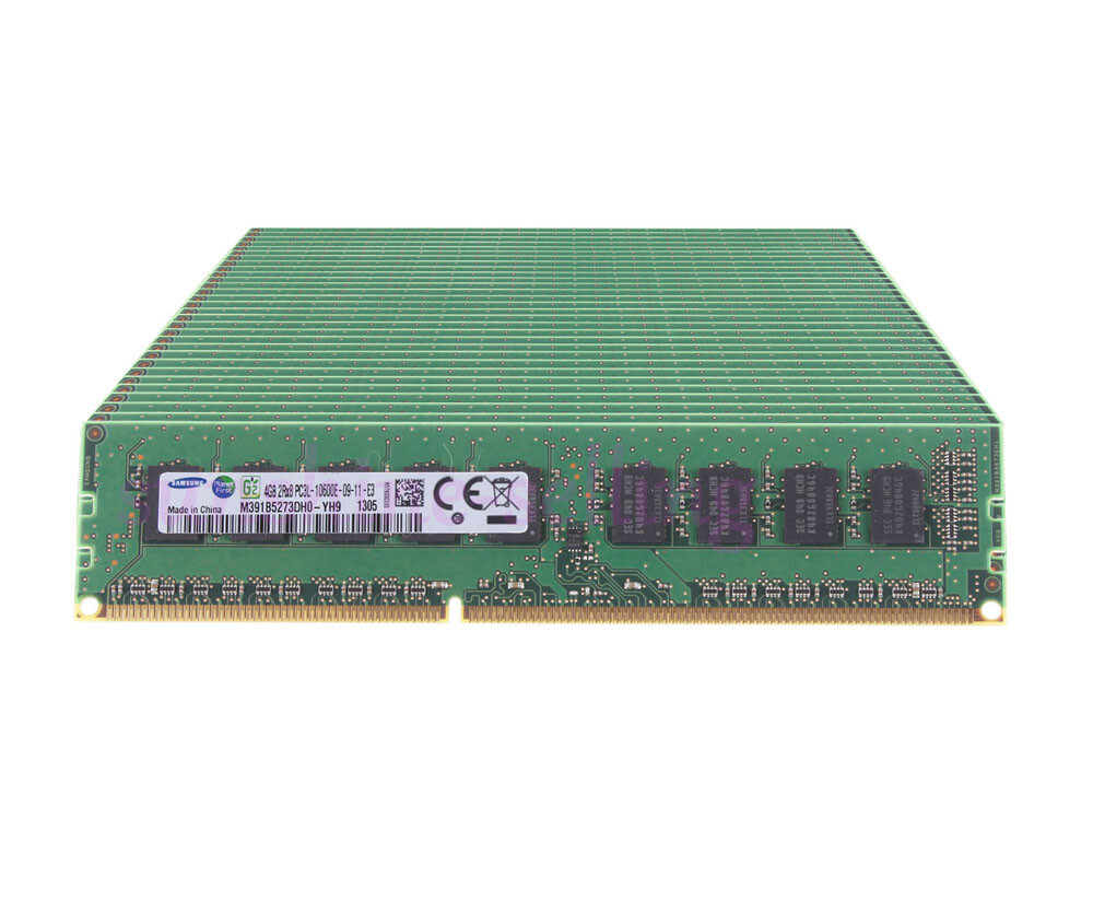 10X 4GB Samsung 4GB 2Rx8 PC3L-10600E DDR3 1333Mhz ECC Server RAM Memory DIMM #25