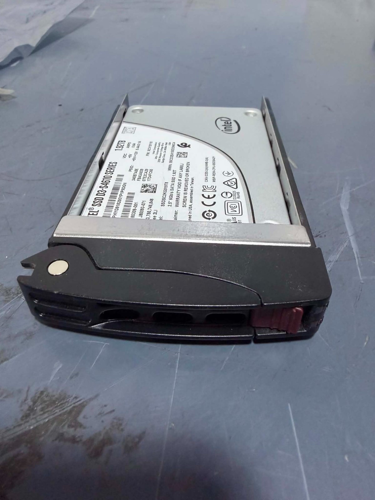 Intel D3-S4610 1.92TB 2.5" SATA III Enterprise SSD SSDSC2KG019T8