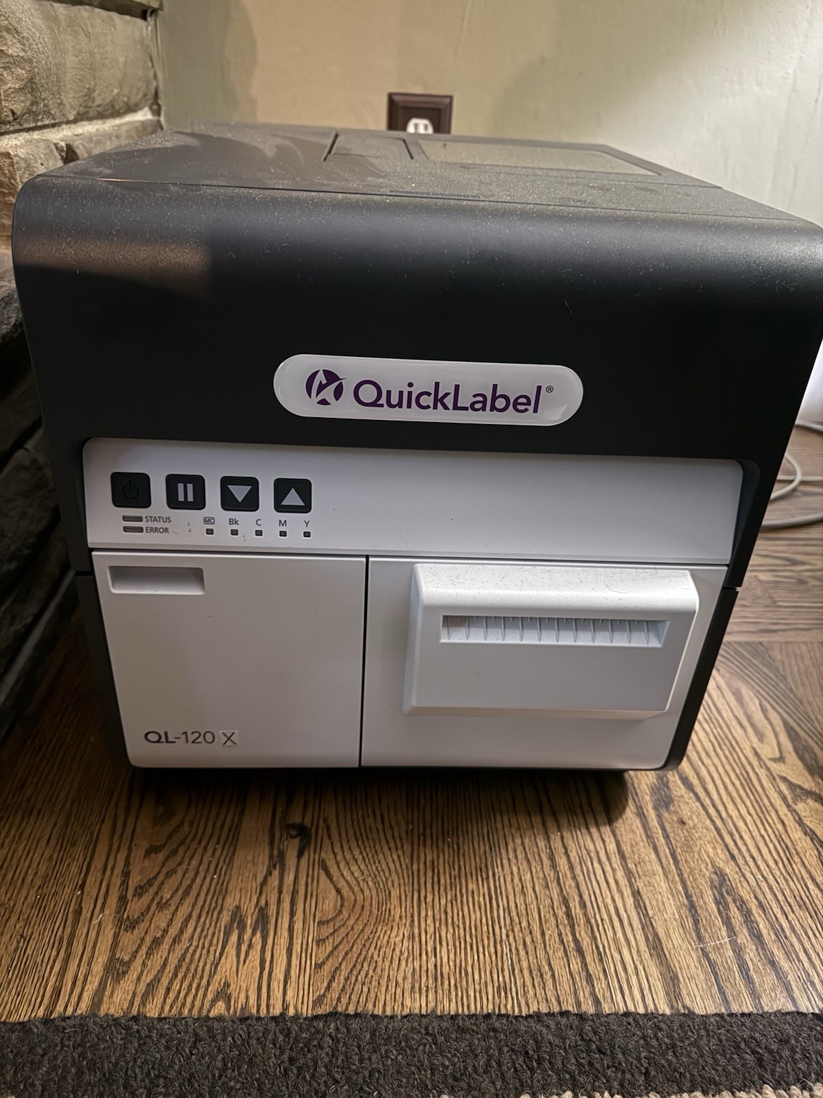 QuickLabel 120-x Professional Full Color Label Printer Tested & Working