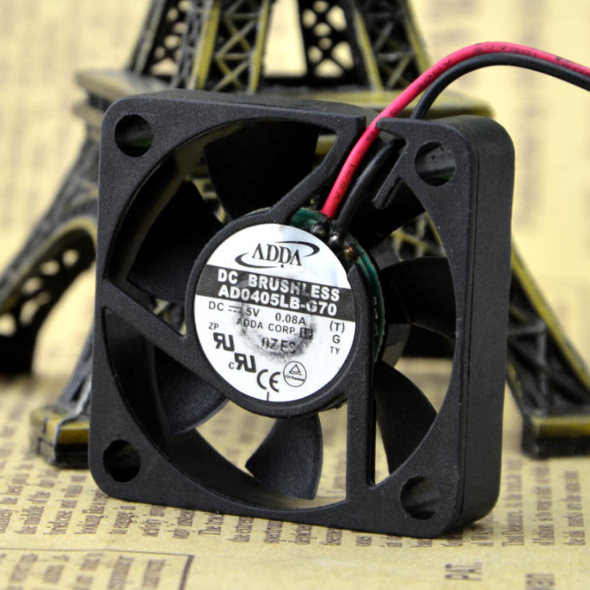ADDA 4cm 4010 5V0.08A AD0405LB-G70 Industrial Cooling Fan Miniature Quiet