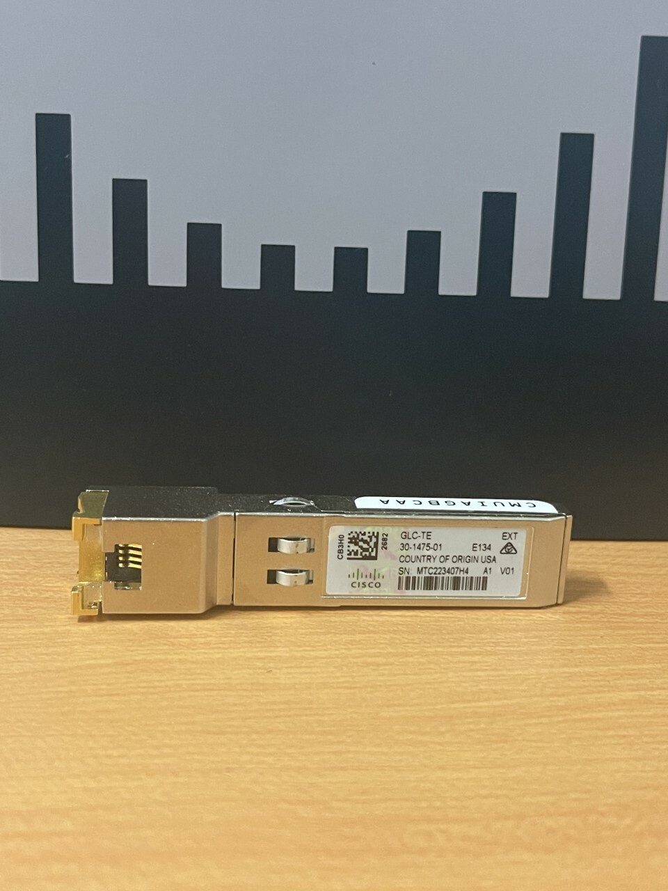 CISCO GLC-TE 1000BASE-T SFP Copper Transceiver Module GLC TE SFP to RJ-45