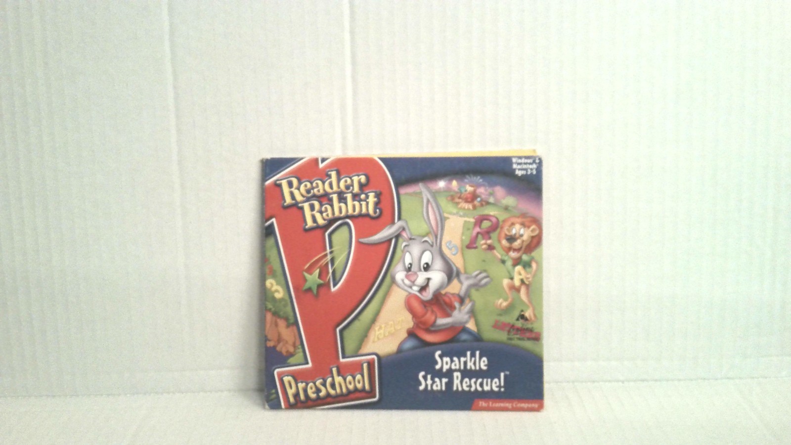 Reader Rabbit Preschool Sparkle Star Rescue Windows/Mac CD 2001 TLC Education