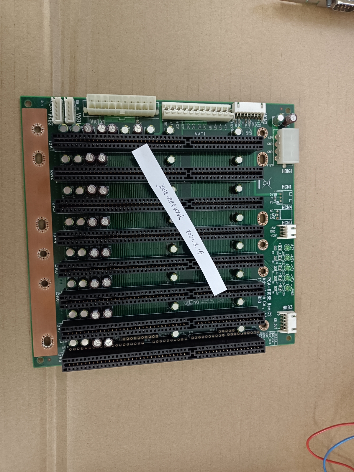 1PC used PCA-6108E Rev.C2 Have warranty (DHL or Fedex shipping)
