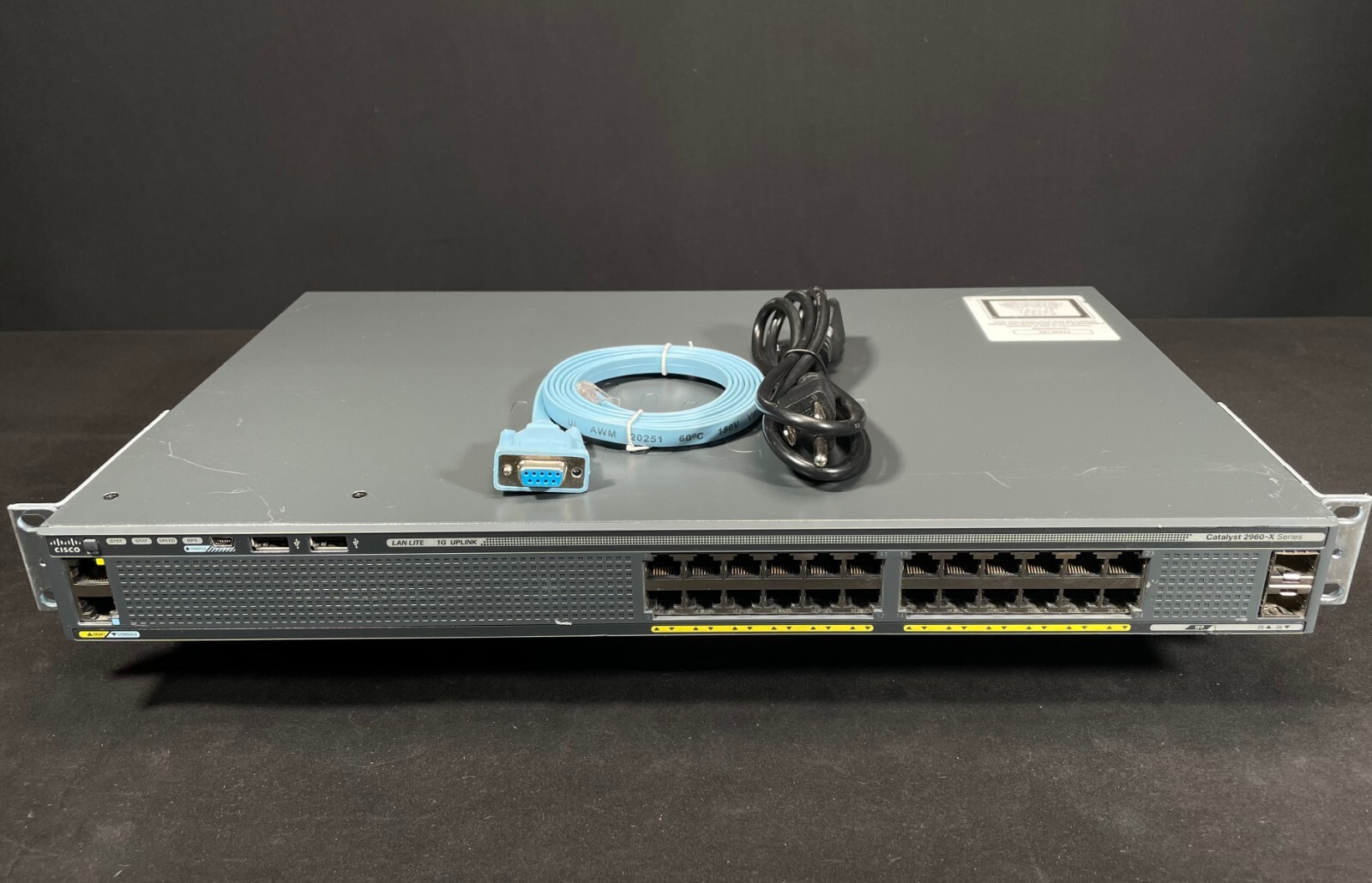 Cisco WS-C2960X-24TS-L 2960X 24 Port Gigabit Ethernet Switch - Same Day Shipping