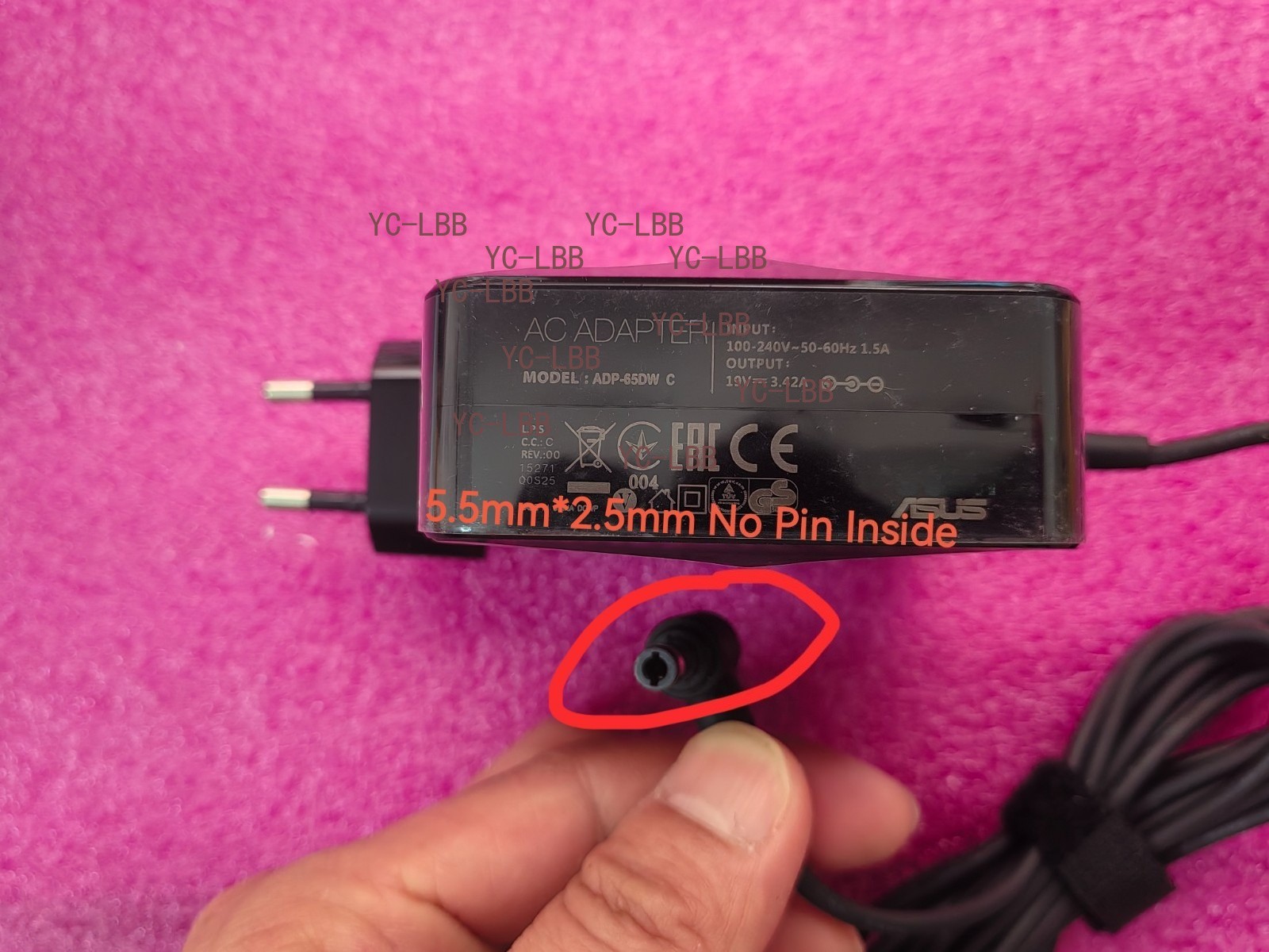 OEM ADP-65DW C 19V 3.42A for Asus 65W U36 U36J U36JC U36S U36SD U36SG AC Adapter