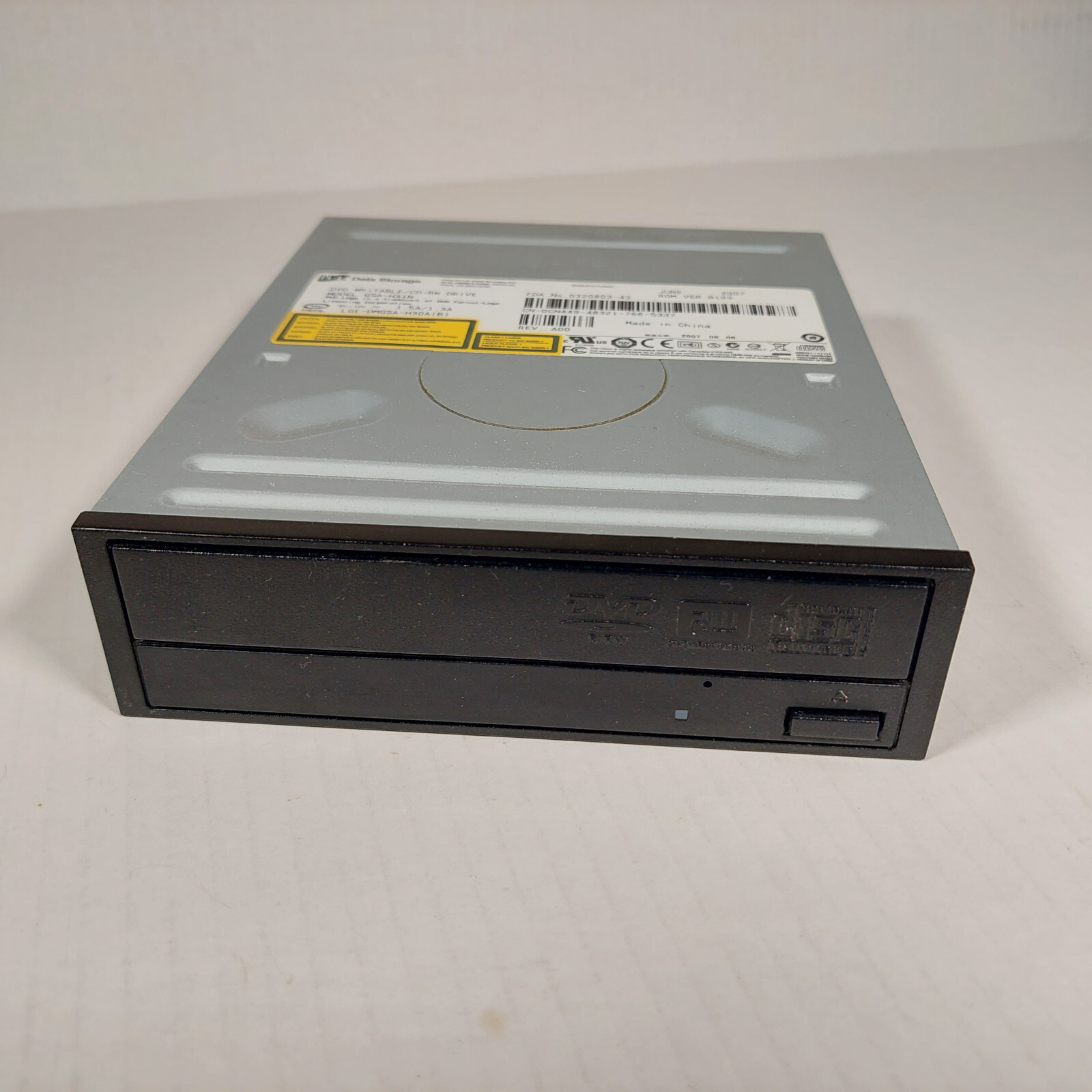HL Data Storage Hitachi LG GSA-H31N REV A00 DVD Writable CD-RW Drive 0CN449