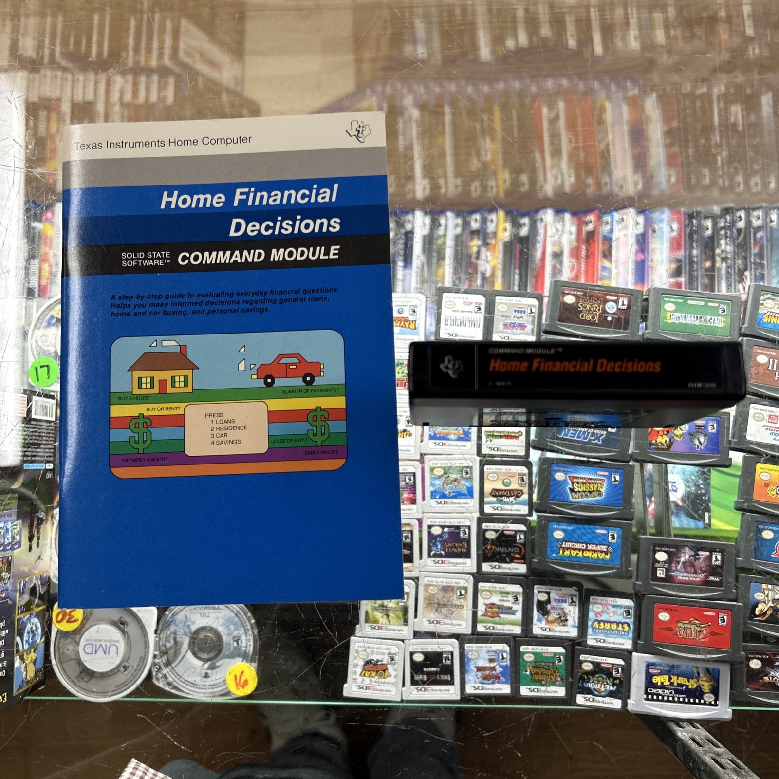 TI99/4A Cartridge and Manual HOME FINANCIAL DECISIONS 1979 Texas Instruments