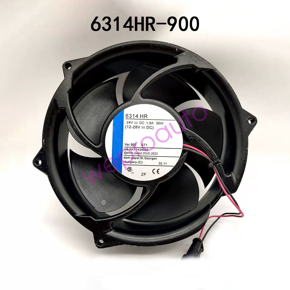 Ebmpaps New original Axial flow fan 6314HR-900 6314HR 24VDC 36W 172*172*51MM