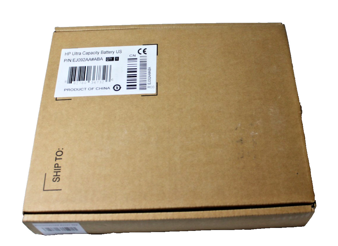 New Open Box Genuine HP EJ092AA#ABA 12 Cell Laptop Battery
