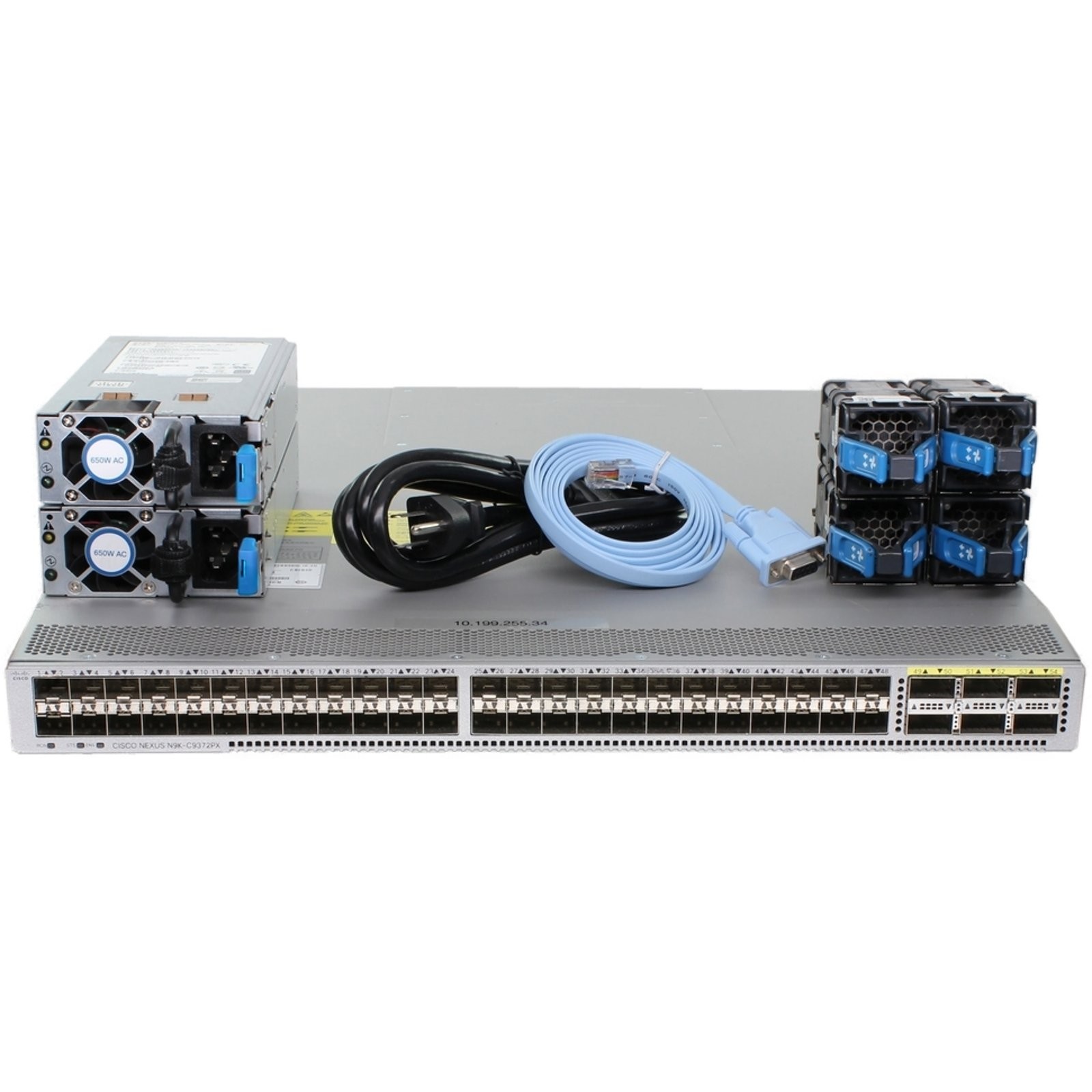 Cisco Nexus N9K-C9372PX 48P 10GbE SFP+ 6P 40GbE QSFP+ Switch